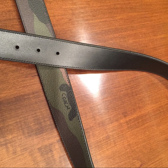 Coach camouflage belt - Picture 4 of 5